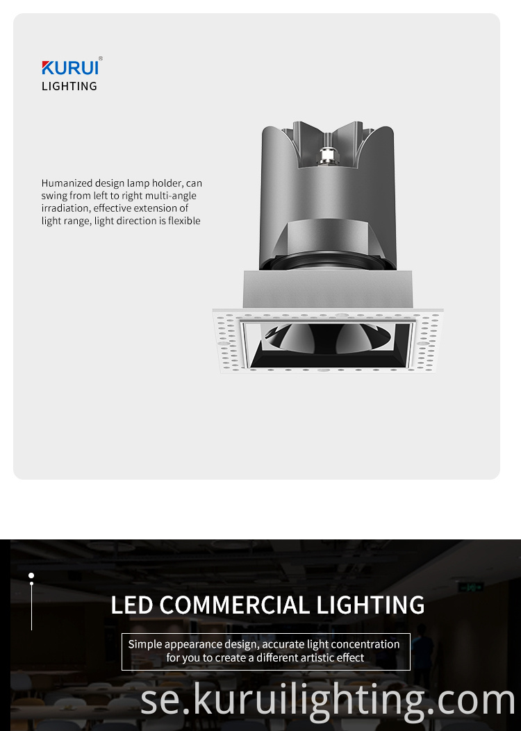 Die Casting Aluminum Downlight